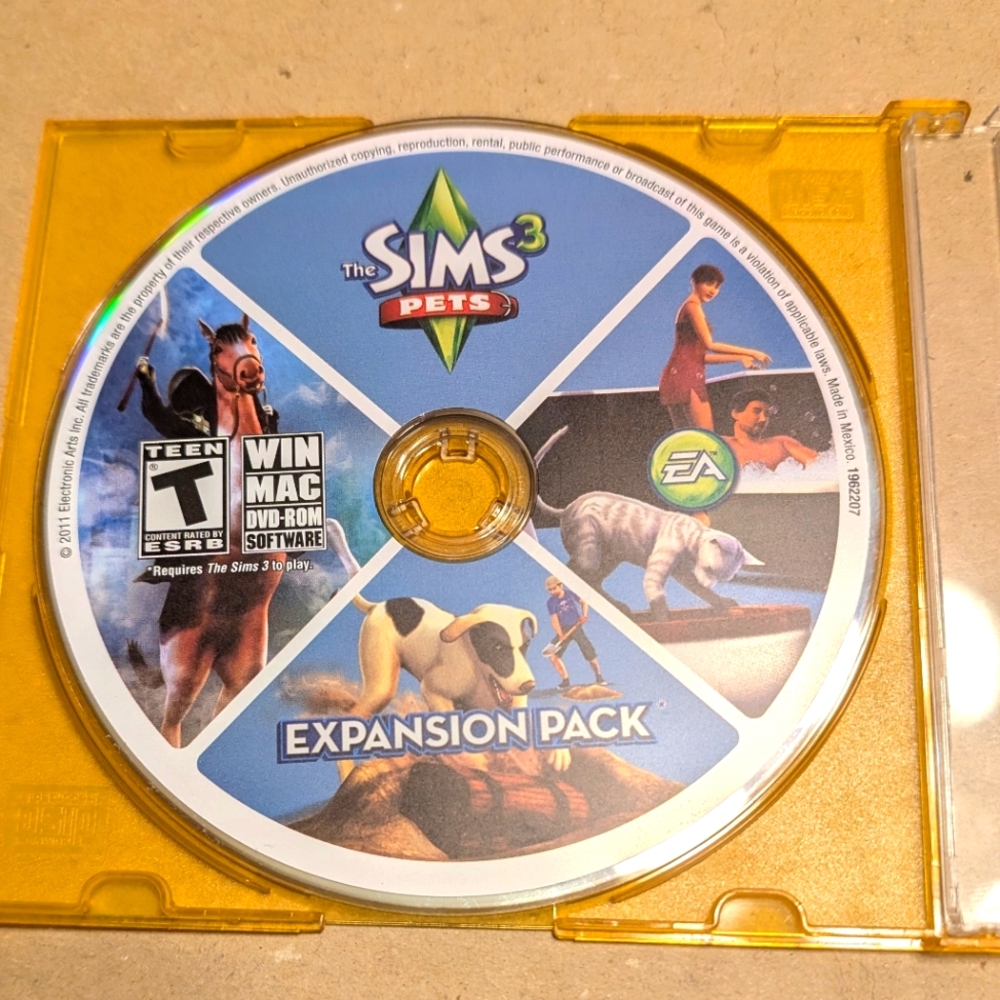 Sims 3: Pets (Windows/Mac: Mac and Windows, 2011) Expansion Pack